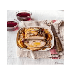 Arista ripiena di mele